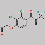 Ethacrynic Acid D5 CAS#: 1330052-59-9