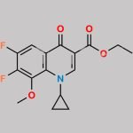 Moxifloxacin Difluoro Methoxy Ethyl Ester CAS#: 112811-71-9