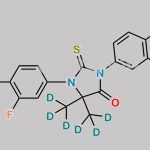 N-Desmethyl Enzalutamide-d6 CAS#: 2746238-00-4