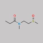 N-Methyl-N-2-(methylsulfinyl)ethylpropionic acid amide CAS#: 137915-12-9