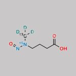 N-Nitroso N-Methyl 4-Amino Butyric Acid 13CD3 15N CAS#: N/A