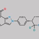 Niraparib D4 CAS#: N/A