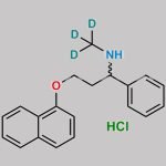 Rac N-Demethyl Dapoxetine D3 Hydrochloride CAS#: N/A