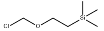 Structure of 2-(Trimethylsilyl)ethoxymethyl chloride CAS 76513-69-4