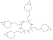 Structure of tetrakis[(epoxycyclohexyl)ethyl]tetramethylcyclotetrasiloxane CAS 121225-98-7