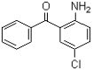 Structure of 2-Amino-5-chlorobenzophenone CAS 719-59-5