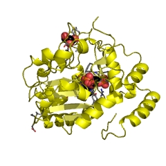 Example Structure of tyrosine-ester sulfotransferase EC#: 2.8.2.9