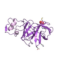Example Structure of equine arterivirus serine peptidase EC#: 3.4.21.114
