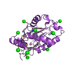 Example Structure of atrolysin E EC#: 3.4.24.44